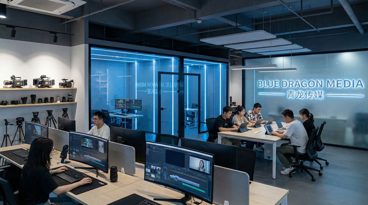 抖荫短视频公司办公室